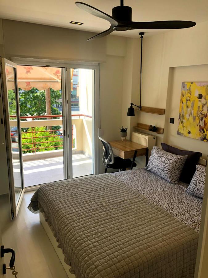 Vyron 1 Elegance Apartment Nea Michaniona Bagian luar foto